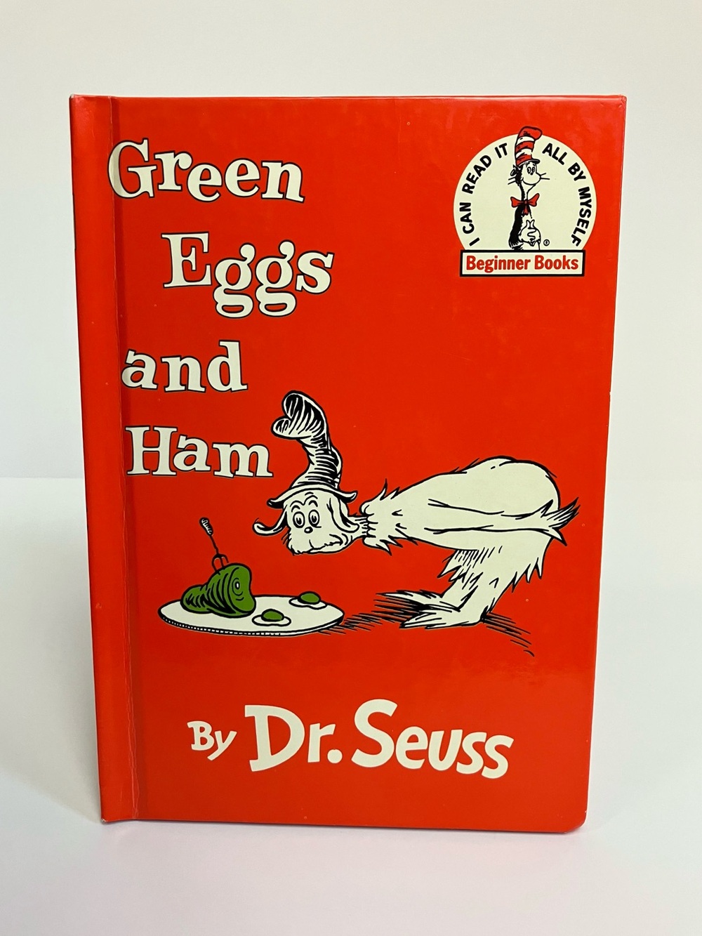 Dr. Seuss Green Eggs and Ham 1960 80s Reprint Hardcover Begginer Books Classic